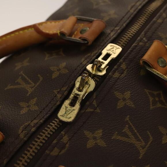 LOUIS VUITTON Monogram Keepall 55 Boston Bag M41424 - Picture 10 of 16